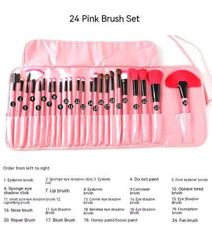 24 Pcs Professional Makeup Brush Set