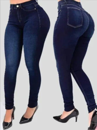 High-Waist Slim Leggings